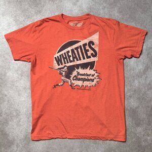 Sport-Savvy Men's Orange t-shirt, Size L